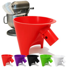 Entonnoir à farine pour robot pâtissier KitchenAid à tête inclinable de 4,5 à 5 pintes