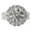 Hartvormige zirkonia ring voor dames (1 stuk) 1