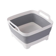 Bassine pliable 9 L avec bouchon de vidange