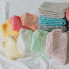Dame fuzzy fleece sokker varme hyggelige vintersokker
