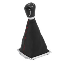 5 Speed Gear Stick Shift Knob & Dust Boot Cover for Focus MK2 2005-2012