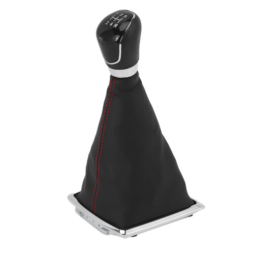 5 Speed Gear Stick Shift Knob & Dust Boot Cover for  Focus MK2 2005-2012