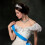 Set di tiara con strass per donna, oro e argento, 4 pezzi 7
