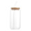 Mug cola gloine borosilicate 16oz le clúdach adhmaid 1
