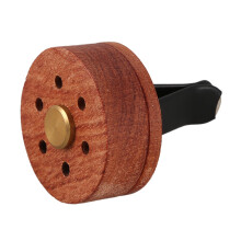 Essential Oil Diffuser For Car With Vent Clip, Wooden Stainless Steel Lava Stone Aromatherapy Diffuser Locket Air Freshener For Travel