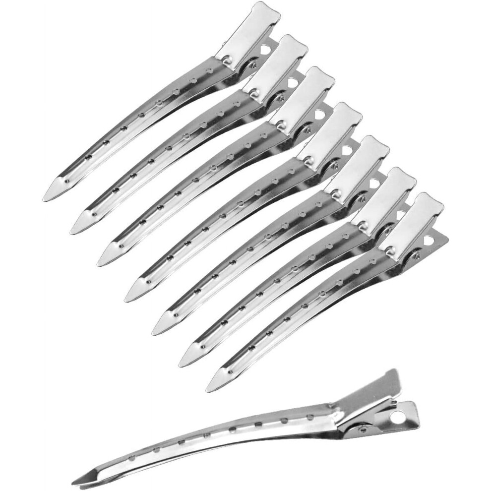 Metal Duck Bill Sectioning Clips 3.5 inch 24 pcs