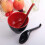 Spúnóg Anraith Áiseach Melamine1pc Dearg Dubh 7