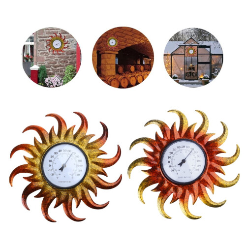 Indoor Outdoor Wall Thermometer Decorative1Unit 1