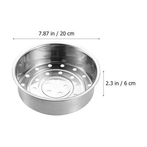 Stainless Steel Steamer Basket 2 pcs 1
