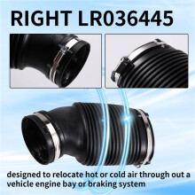 Engine Air Intake Inlet Pipe LR036445 for L405 Sport L494 5 L462 3.0 V6 Right