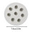 Molde de silicone para estrelas, frutas vermelhas, pinhas e morangos. 4