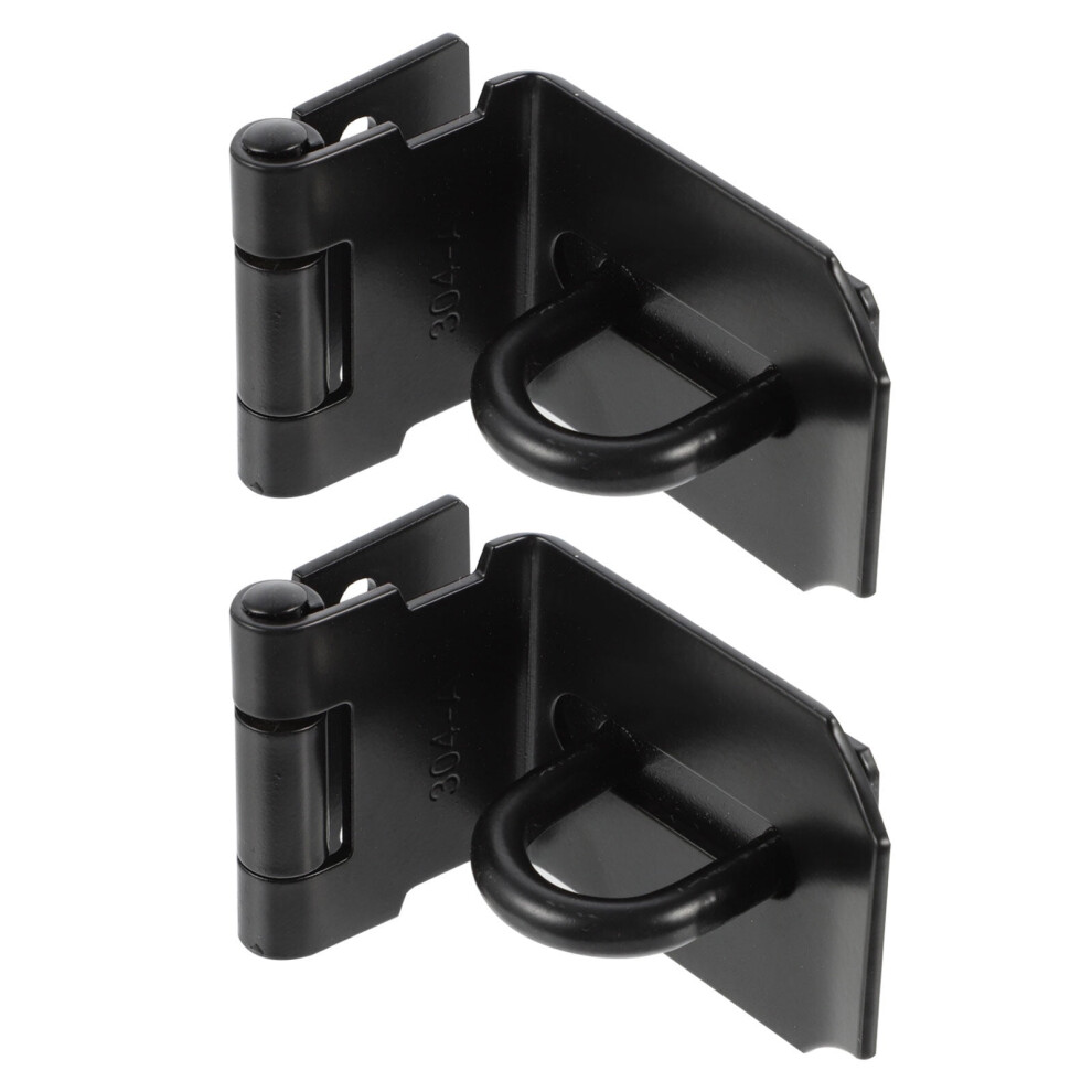 Door Hasp Stainless Steel 90 Degree 2 Pcs 930306532588