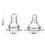 Baby Bottle Nipples Extra Slow Flow Size 0 Silicone 2