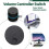 Perilla de Ajuste de Volumen de Computadora USB Controlador de Volumen de Computadora Multimedia Interruptor de Control de Sonido de Computadora 4