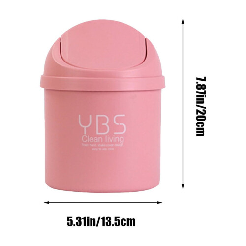 YLOMAY portable trash can for home office dormitory 1
