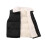 Gilet imbottito per bambini foderato in pile, nero, taglie 2T-6X 1