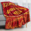 Fodboldhold farvet tæppe flannel 50x60 tommer 5