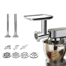 Accessoire de hachoir à viande compatible avec Kenwood Chef, pièces démontables, 3 lames et 4 plaques de coupe