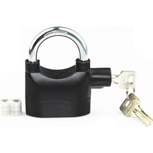 Alarm Lock 110dba Security System for Door Motor Bicycle Padlock with 3 Keys