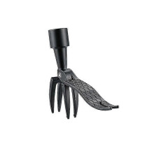 Stand Up Weed Puller Claw, Manual Garden Root Remover Tool, No Bend Over Root Weed Extractor, Black, 14.4*13.8 cm