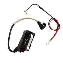 Ontstekingsspoel compatibel met Husqvarna kettingzagen 340 345 346 350 351 353 357 359 362 365 371 385 390, zwart stalen vervangingsonderdeel