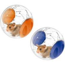 Dwarf Hamster Running Play Ball, 12cm Transparent Exercise Ball with Ventilation Holes for Mini Small Animals