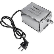 Stainless Steel Electric BBQ Rotisserie Motor, 50-70kgf Rated Load Capacity, EU Plug 220V, for Outdoor Barbecues Dinner Parties Hotel Kitchens
