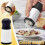 Râpe à fromage rotative avec lames interchangeables pour parmesan à pâte dure et cheddar à pâte molle 1