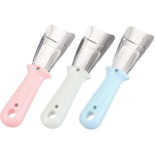 3 Stuks Ijs Schraper voor Koelkast Vriezer, Kunststof en RVS Ontijzingsschop, 16,84,5 cm Blauw Groen Roze, voor Keuken Restaurant Thuis Kantoor