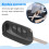 3 Buttons Flip Folding Remote Key Shell Case för  I20 I30 I35 IX20 IX35 6