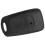 3 Buttons Flip Folding Remote Key Shell Case för  I20 I30 I35 IX20 IX35 7
