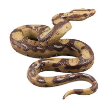 Realistic Fake Rubber Snake, Lifelike Prank Toy, Scary Party Prop for Garden, 15cm PVC Simulated Python