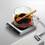 Smart 55 Degree Constant Temperature USB Heating Coaster, Glass-ceramic Panel, 3 Temperature Settings, PTC Fast Heating, for Winter Desk Drinks 1