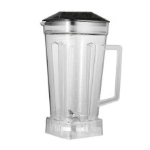Bol de rechange transparent de 2 L pour blender, compatible avec Silver-Good. Récipient en plastique avec lame et couvercle.