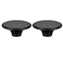 2 Sets Bakelite Dutch Oven Knob Replacement, compatible with Le Creuset Cookware, Black Heat Resistant Lid Handle for Pot Lids Frying Pans Kettles