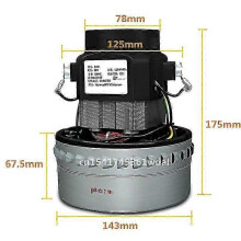 Universaali teollinen imurin moottorin vaihto, 1500W 220-240V 50Hz 143mm, yhteensopiva X-YB1000 HLX1200 BF501 BF575