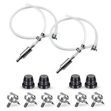 Brake Bleeder Hose Kit with One Way Check Valve for Motorcycle Car Bleeding