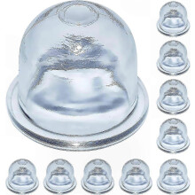 10Pcs Membrana Pompy Wstępnej 22mm, Kompatybilny z Stihl FS38 FS45 FS46 FS55 FS55R FS72 FS80 FS85 FS87, Zastępuje Zama 0057003 0057004