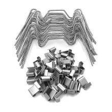 Clips de fixation pour vitres de serre, pinces en acier inoxydable de type W et Z pour la réparation de serres