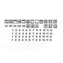 Autocollants d'identification pour four et plaque de cuisson, film imperméable autocollant amovible sans résidu
(Compte de caractères : 93)