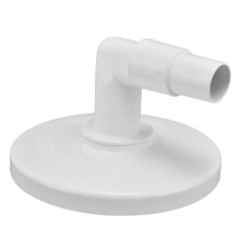 Pool Skimmer Vacuum Plate with 90 Degree Angle, Plastic Vacuum Plate Adapter for Swimming Pool Skimmer Skim Vac Combo Hose