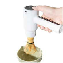 Fouet à matcha électrique sans fil rechargeable, silencieux, charge rapide Type-C, démontable, pour maison et salon de thé