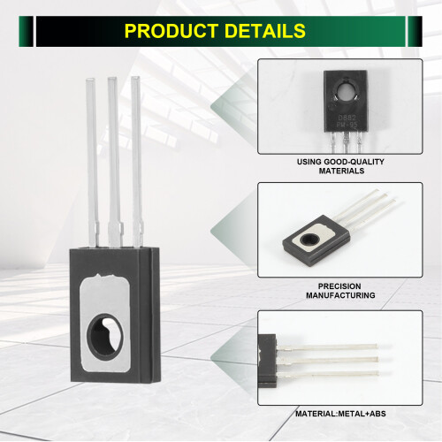 10 Pcs NPN Medium Power Transistor D882