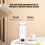 Portable Mini Electric Kettle 4 Temp Settings 0.5L 7