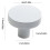 TEVEQ Round Cabinet Knobs Alloy 1.22 in Diameter 3