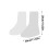 Disposable Rain Boots Waterproof Plastic with Drawstring 1 3