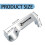 Adjustable Center Support Curtain Rod Bracket for Window 3