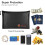 Fireproof Document Bags Waterproof Zipper Pouches 3 pcs 8
