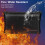 Fireproof Document Bags Waterproof Zipper Pouches 3 pcs 2