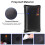 Fireproof Document Bag Silicone-Coated 2pcs 8